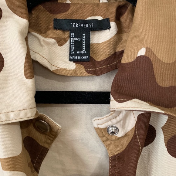 Army fatigue crop jacket - Picture 2 of 4